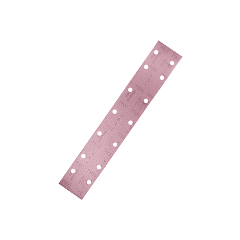 Полоса абразивная P120 siaspeed  70*420 мм, 14 отв. РОЗОВАЯ